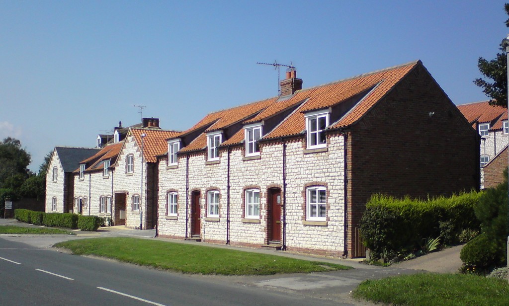 New Chalk cottages at Flamborough built by Kemp Developments - Builders, East Yorkshire